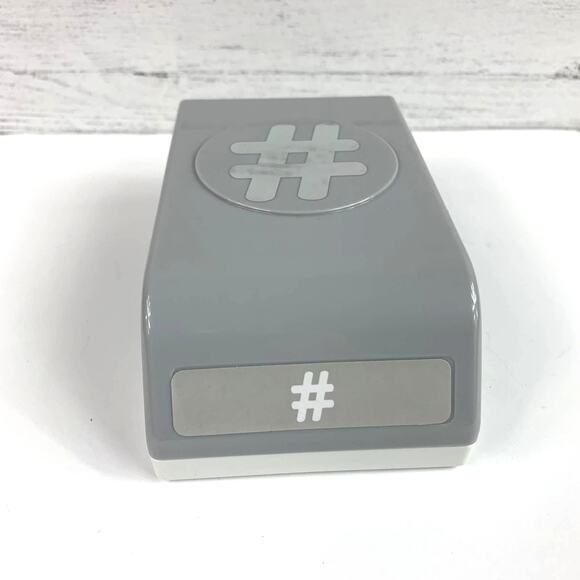 EK Tools Hashtag Punch - Picture 3 of 6